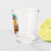 ウェスタンカウボーイBBQクックオフシーンカスタム ショットグラス (右)