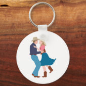 ウェスタンカジュアルウェディングレセプション キーホルダー (正面)