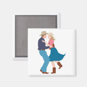 ウェスタンカジュアルウェディングレセプション マグネット (正面/裏面)