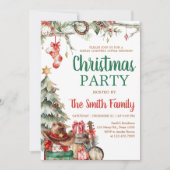 ウェスタンカントリークリスマスパーティー 招待状 (正面)