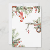 ウェスタンカントリークリスマスパーティー 招待状 (裏面)