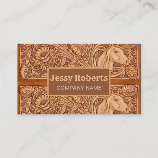 ウェスタンカントリーランチウマートレーナーエクストリアン 名刺 (正面)