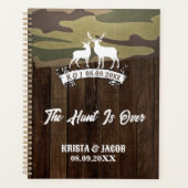 ウェスタンカントリー鹿ハント終了ウェディング プランナー手帳 (正面)