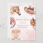 ウェスタンキンセアニェラ誕生日パーティー 招待状 (正面)