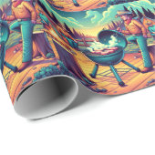 ウェスタンクックアウトカウボーズグリリングパーティー ラッピングペーパー (ロールコーナー)