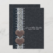 ウェスタングラムブラックレザー&ダイヤモンド保存日 案内ポストカード (正面/裏面)