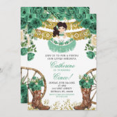 ウェスタングリーン・ハンター・チャラ・ターンニング・シンコ 招待状 (正面/裏面)