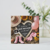 ウェスタンコウガール妊娠発表 招待状 (スタンド正面)