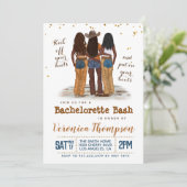 ウェスタンコウガール独身最後の女友達歓迎会 招待状 (スタンド正面)