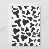 ウェスタンコウボーイ1歳ロデオ誕生日パーティー 招待状 (裏面)