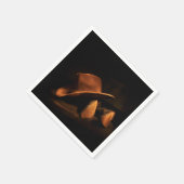 ウェスタンコウボーイ ハット & ブーツ ペーパーナプキン スタンダードカクテルナプキン (角)