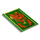 ウェスタンサドルとカウボーイブーツ ノートブック (右側)