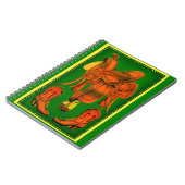 ウェスタンサドルとカウボーイブーツ ノートブック (左側)