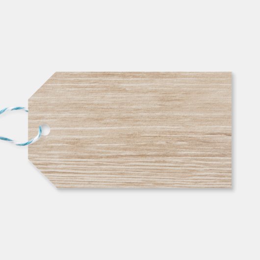 ウェスタンサンキューウッドカウボーイブートカントリーウェディング ギフトタグ (裏面横)