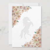 ウェスタンシャンパン金ゴールドザデイトキンセアニラ 招待状 (裏面)