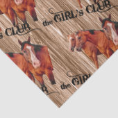 ウェスタンスタイルで女性のカーボーイ 薄葉紙 (詳細)