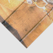 ウェスタンスタイルウマとカウボーイブーツひまわり花 薄葉紙 (詳細)