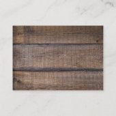 ウェスタンスタイルホースアンドカウボーイブーツ 名刺 (裏面)