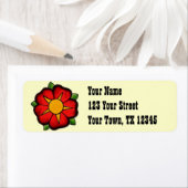 ウェスタンスタイル住所 シール (インサイチュ)