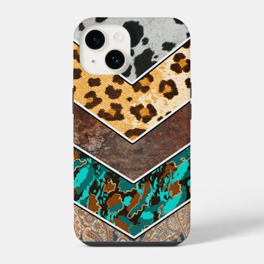ウェスタンスタイルiPhoneケース iPhoneケース (裏面)
