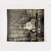 ウェスタンズブ結婚ルスカルヴィンテージバックドロップ タペストリー (正面(横))