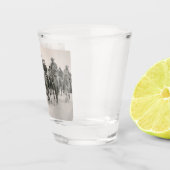 ウェスタンソルトグラストレイルライドカウボーイズ女性のカーボーイ ショットグラス (右)