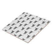 ウェスタンテキサス州ロングブカスタムルBGカラー タイル (側面)