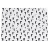 ウェスタンテキサス州ロングブカスタムルBGカラー ラージペーパーバッグ (裏面)