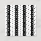 ウェスタンテキサス州ロングホーンブルズ名前をカスタムする&カラー コーリングカード (正面)