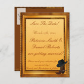 ウェスタンテーマとBoot & Hat 案内ポストカード (正面/裏面)