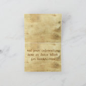 ウェスタンテーマの結婚式　感謝カード サンキューカード (内部)