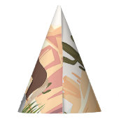 ウェスタンテーマハウイズカウボーイ誕生日 パーティーハット (裏面)