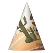 ウェスタンテーマハウイズカウボーイ誕生日 パーティーハット (左)