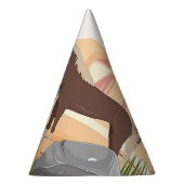 ウェスタンテーマハウイズカウボーイ誕生日 パーティーハット (右)