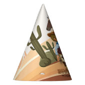 ウェスタンテーマハウイズカウボーイ誕生日 パーティーハット (左)