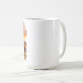 ウェスタンデザートの風景カウボーイ コーヒーマグカップ (正面右)