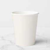 ウェスタンデザートブーツロデオ誕生日 紙コップ (裏面)