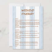 ウェスタンドリーム コーストホース バチェロレッテ 招待状 (裏面)