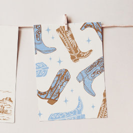 ウェスタンハイチェアバナーエンドカード 招待状