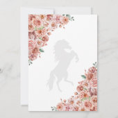 ウェスタンバラ金ゴールドシャルロザデイトキンセアニラ 招待状 (裏面)