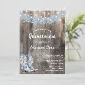 ウェスタンパペルピカドキンセアニェラ誕生日パーティー 招待状 (スタンド正面)