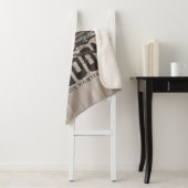 ウェスタンパーソナライズされたライフルガンオールドサロンバー シェルパブランケット (インサイチュ)