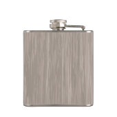 ウェスタンパーソナライズされたライフルガンオールドサロンバー  フラスク (裏面)