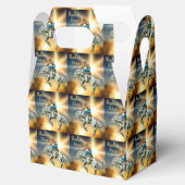 ウェスタンパーティーの好意またはギフトボックスロデオブロンクリダー フェイバーボックス (オープン)