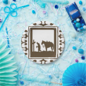 ウェスタンパーティーカウボーイ祈りの言葉紙プレート ペーパープレート (パーティー)