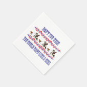 ウェスタンパーティーナプキンズロデオ女性のカーボーイカーフレング スタンダードカクテルナプキン (角)