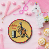 ウェスタンパーティーバレルレーシング紙プレート ペーパープレート (パーティー)