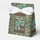 ウェスタンパーティーフェイスギフトボックスカウボーイ祈りの言葉 フェイバーボックス (正面サイド)