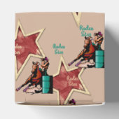 ウェスタンパーティーフェイスボックスロデオバレルレース フェイバーボックス (上部)