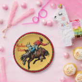 ウェスタンパーティーブロンクライディング紙プレート ペーパープレート (パーティー)